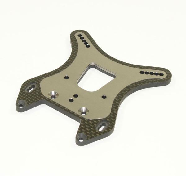 SWORKz S350 Carbon/Alu Dämpferplatine Hinten